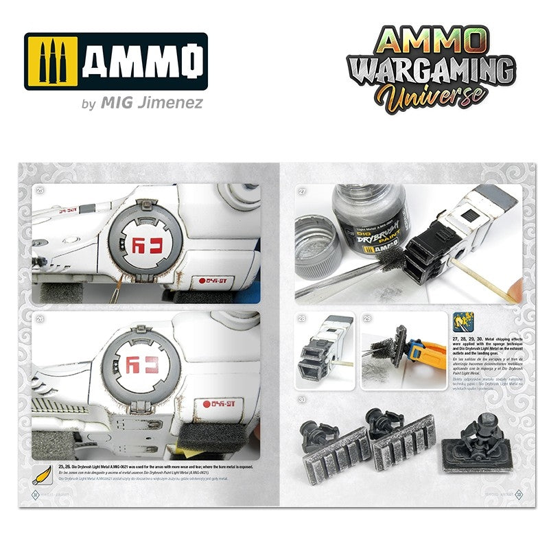Ammo of Mig 6927 AMMO WARGAMING UNIVERSE Livre 08 - Vieillissement des avions et des vaisseaux spatiaux (anglais, espagnol, polonais) – Bild 6