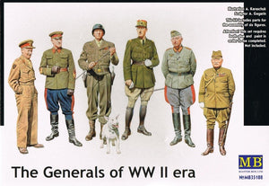 Master Box 35108 Les Généraux de la Seconde Guerre mondiale (1/35)