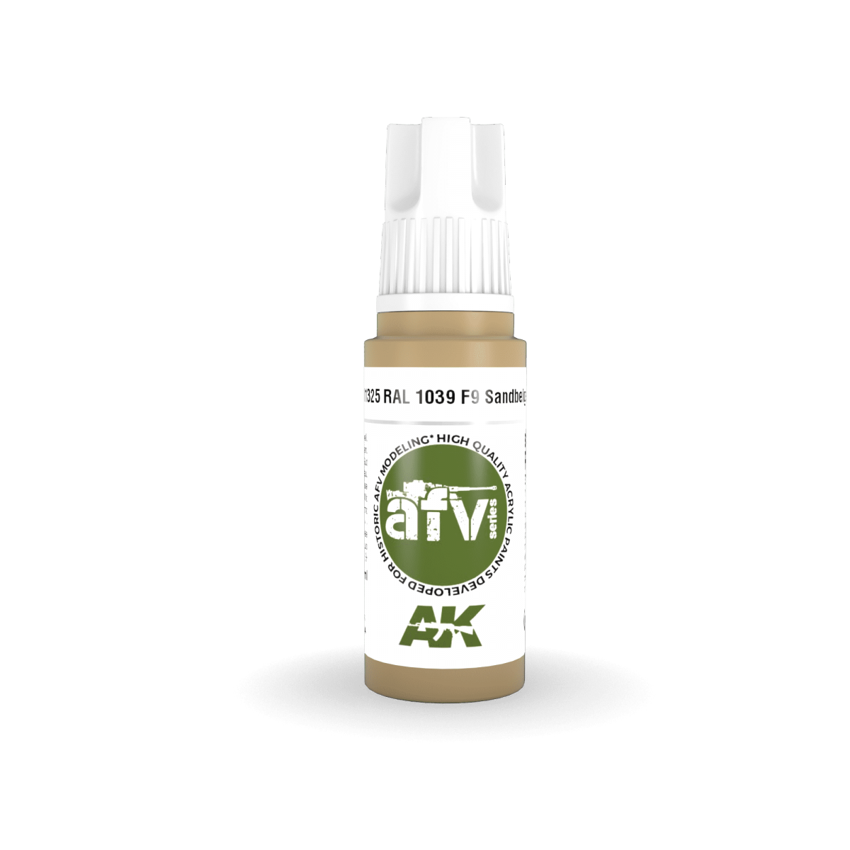 AK Interactive AK11325 RAL 1039 F9 Beige sable 17 ml – immagine 2