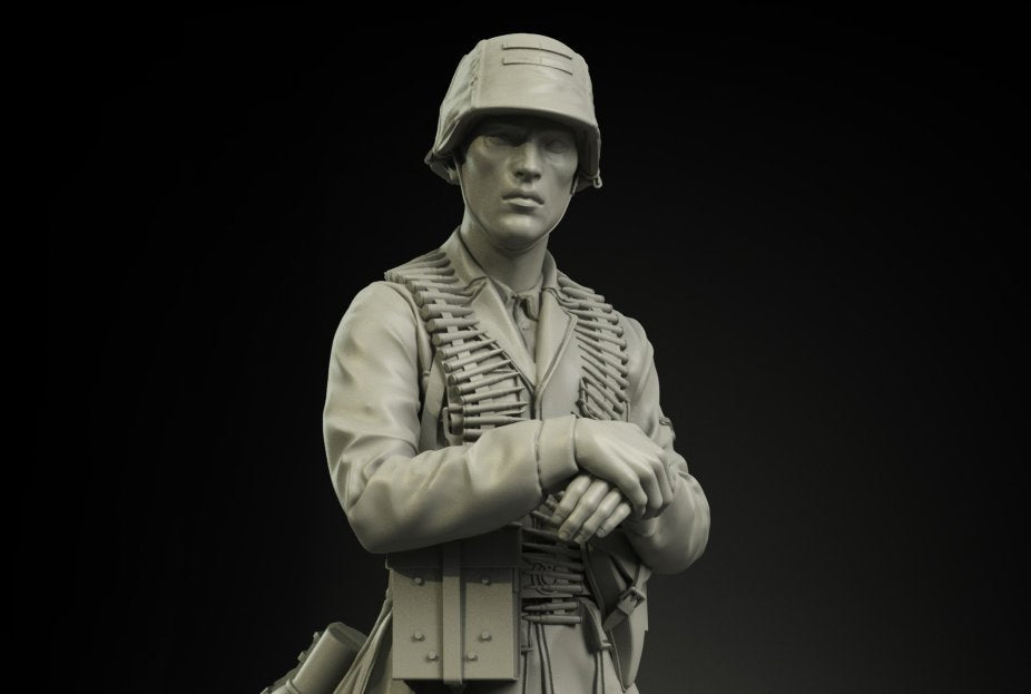 Panzer Art FI35-039 Waffen-SS MG-42 mitrailleur 1/35 – image 3