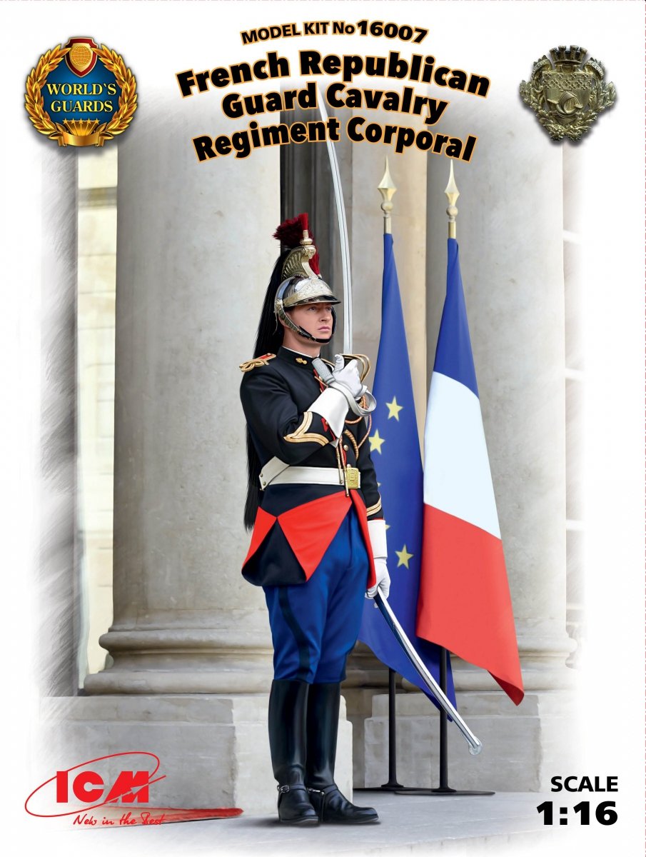 ICM 16007 Caporal du régiment de cavalerie de la Garde républicaine française (1/16)