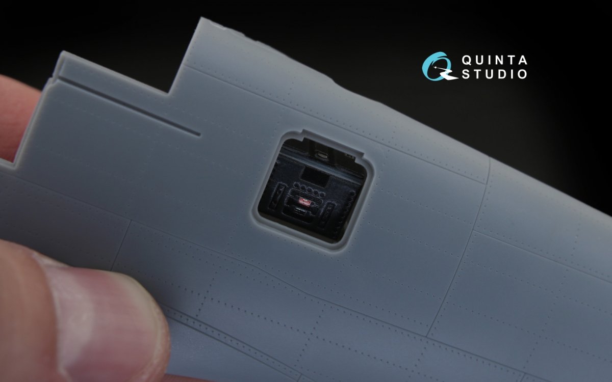 Intérieur du Spitfire Mk.V imprimé en 3D et coloré par Quinta Studio QD32030 sur papier décalcomanie (pour kit Hobbyboss) 1/32 – image 7