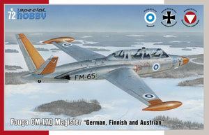 Special Hobby 72373 Fouga CM.170 Magister Allemand, Finlandais et Autrichien (1/72)