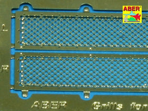 Grilles Aber 35G05 pour char allemand Pz.Kpfw.III et canon automoteur Stug.III (1/35) – image 3