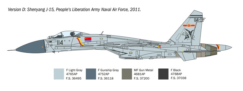 Italeri 0197 SU-33D Flanker-D 1/72 – image 7