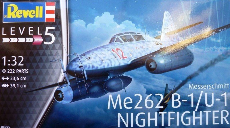 Revell 04995 Messerschmitt Me262B-1 Chasseur de nuit 1/32