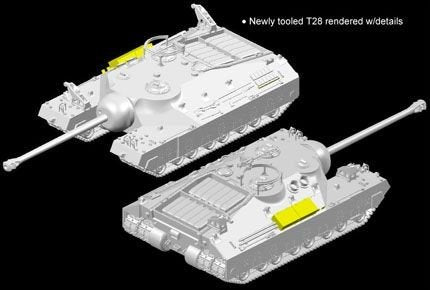 Dragon 6750 T28 Char super lourd (1/35) – Bild 9