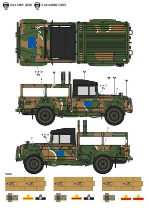 Académie 13551 Armée ROK K311A1 1/35  – image 6