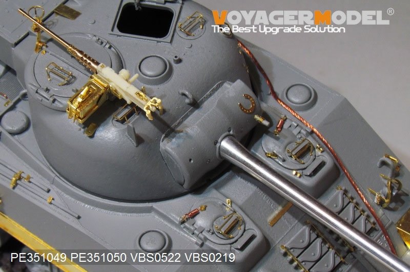 Maquette Voyager PE351049B Sherman VC Firefly britannique de la Seconde Guerre mondiale (version B, canon inclus) pour RFM 5038 au 1/35 – immagine 10