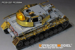 Maquette Voyager PE351257, char allemand Pz.Kpfw.IV Ausf.F1 de fin de production (modèle de base) pour DRAGON 6957, échelle 1/35 – image 2