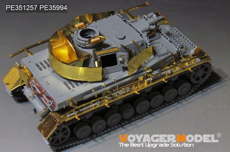 Maquette Voyager PE351257, char allemand Pz.Kpfw.IV Ausf.F1 de fin de production (modèle de base) pour DRAGON 6957, échelle 1/35 – image 2