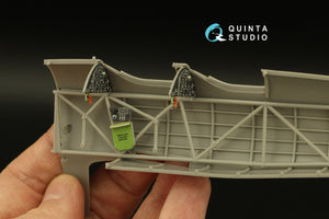 Intérieur imprimé en 3D et coloré sur papier décalcomanie (Roden) pour Quinta Studio QD32161 PT-13 Kaydet, échelle 1/32 – image 8