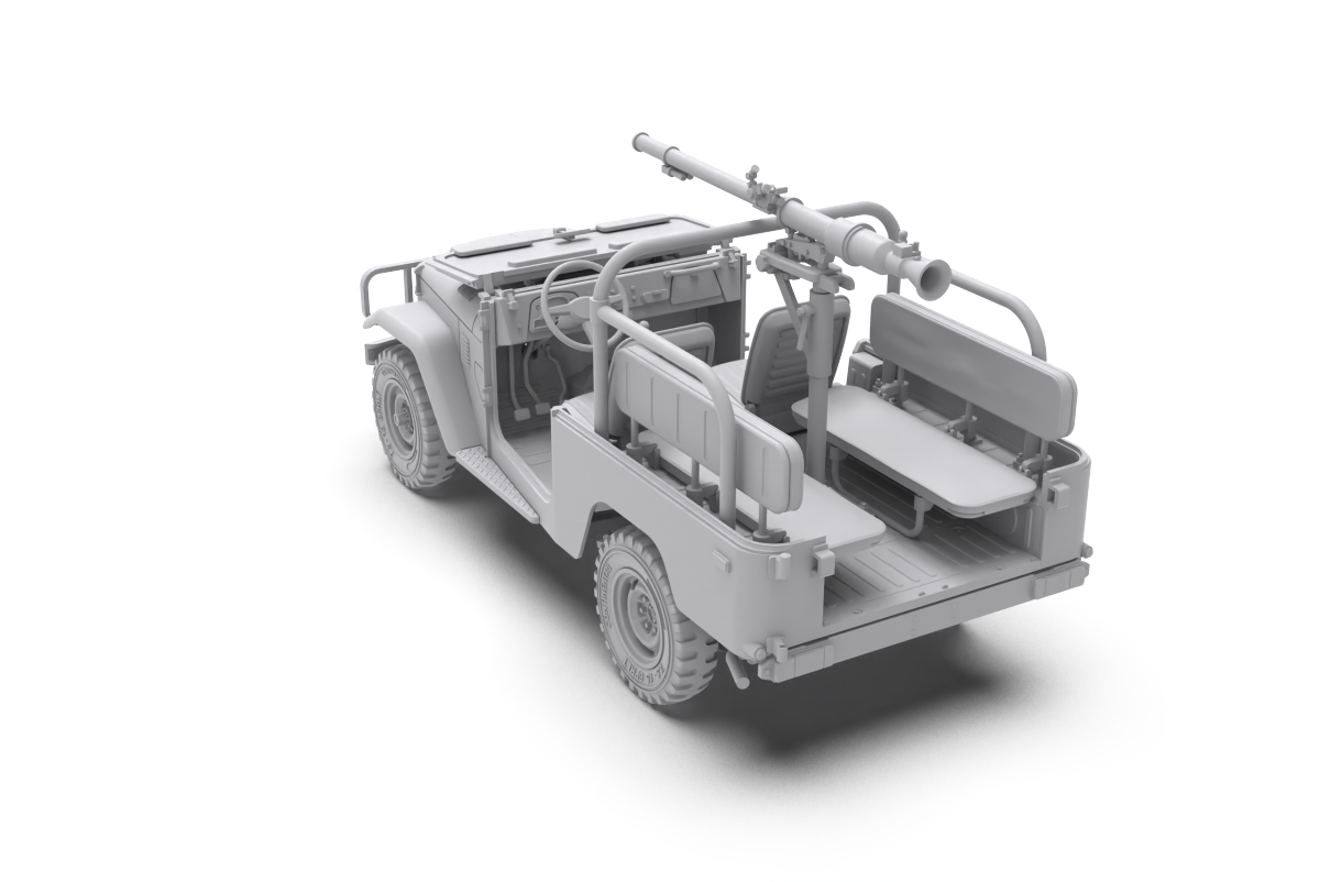 AK Interactive AK35003 FJ43 PICKUP AVEC CANON SPG-9 SANS RECUL 1/35 – image 8