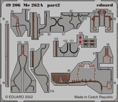 Eduard 49206 Me 262A Schwalbe 1/48 Tamiya – image 2