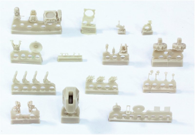 Pontos 35028F1 USS DDG-92 Momsen Flight IIa Kit de détails au 1/350 – image 16