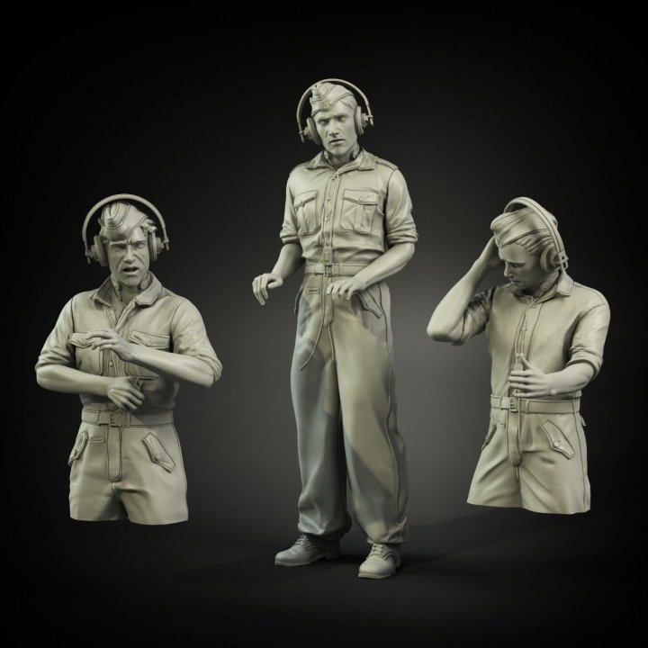 Panzer Art FI35-023 Chemises d'été pour équipage de char allemand, échelle 1/35