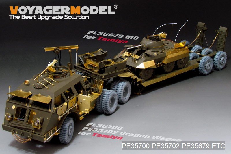 Maquette Voyager PE35702 Remorque américaine M15 de la Seconde Guerre mondiale (pour TAMIYA 35230) 1/35 – image 2