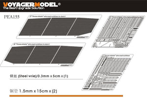 Voyager modèle PEA155 WWII allemand StuG.IV &amp;quot;Thoma Shields&amp;quot; treillis métallique schürzen (pour kit DRAGON) 1/35 – image 3