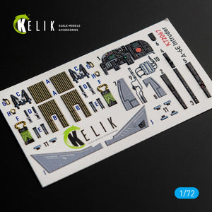 KELIK K72067 A-6E INTRUS INTERIEUR AUTOCOLLANTS 3D POUR KIT ITALERI 1/72