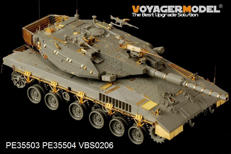 Voyager Model PE35504 IDF Merkava Mk.3D MBT side skirts For MENG TS-001 1/35 – zdjęcie 3