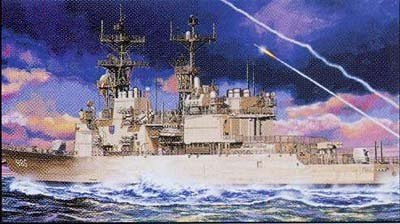 Dragon 1020 USS Cushing dans un système Ram (1/350)