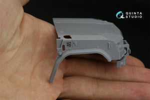 Intérieur imprimé en 3D et coloré sur papier décalcomanie (Zvezda) Quinta Studio QD35079 K-4386 Typhoon VDV 1/35 – immagine 8