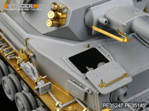 Maquette Voyager PEA052 Coffre de rangement pour char allemand Pz.Kpfw.IV de la Seconde Guerre mondiale (pour Ausf.E~J) 1/35 – imagen 6
