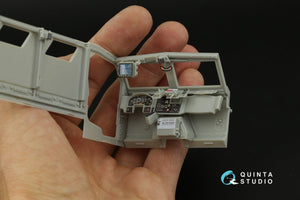 Intérieur imprimé en 3D et coloré sur papier décalcomanie pour le MRAP M1224 MaxxPro de Quinta Studio (Bronco) à l&amp;#39;échelle 1/35 – Bild 5