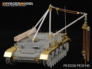 Maquette Voyager PE35330 Bergepanzer IV Ausf J allemand de la Seconde Guerre mondiale pour DRAGON 6438 au 1/35  – image 5