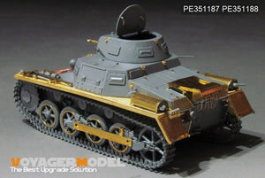 Maquette Voyager PE351187, char allemand Pz.Kpfw.I Ausf.A de la Seconde Guerre mondiale (pour TAKOM 2145), échelle 1/35 – imagen 4
