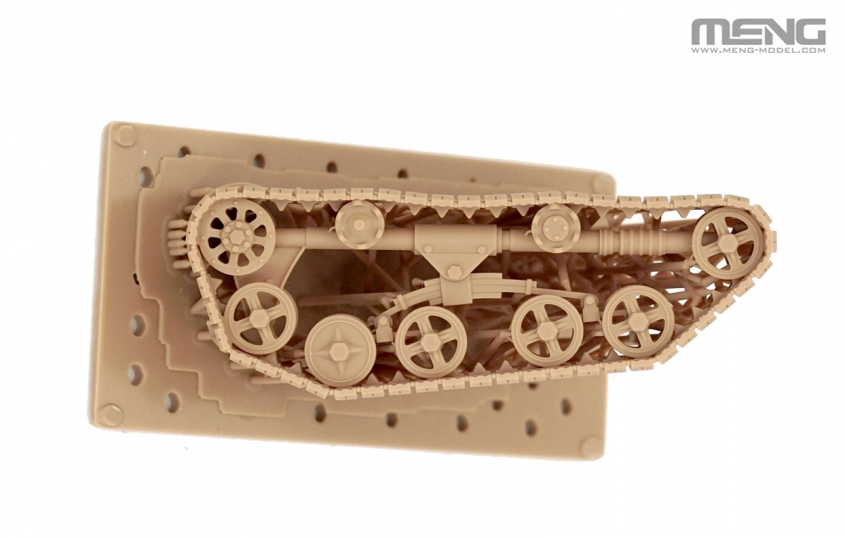 Maquette Meng VS-018 Semi-chenillé allemand Pkw.K1 Kubelwagen Type 155 au 1/35 – image 6