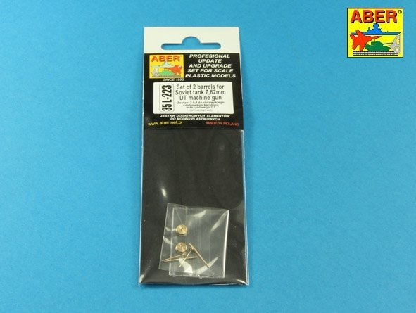 Aber 35L-223 Jeu de 2 canons pour pistolet radar DT 1/35