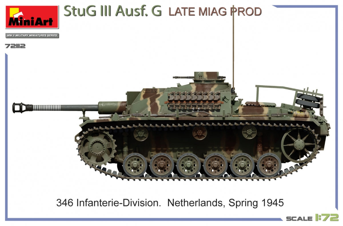 MiniArt 72112 StuG III Ausf. G Late Miag Prod. 1/72  – Bild 3