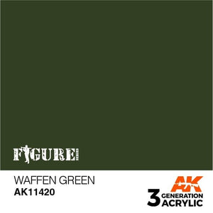 AK Interactive AK11420 Vert gaufré 17 ml