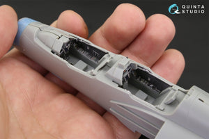 Intérieur imprimé en 3D et coloré sur papier décalcomanie Quinta Studio QD48116 Mirage 2000D (pour kit Kinetic) 1/48 – image 4