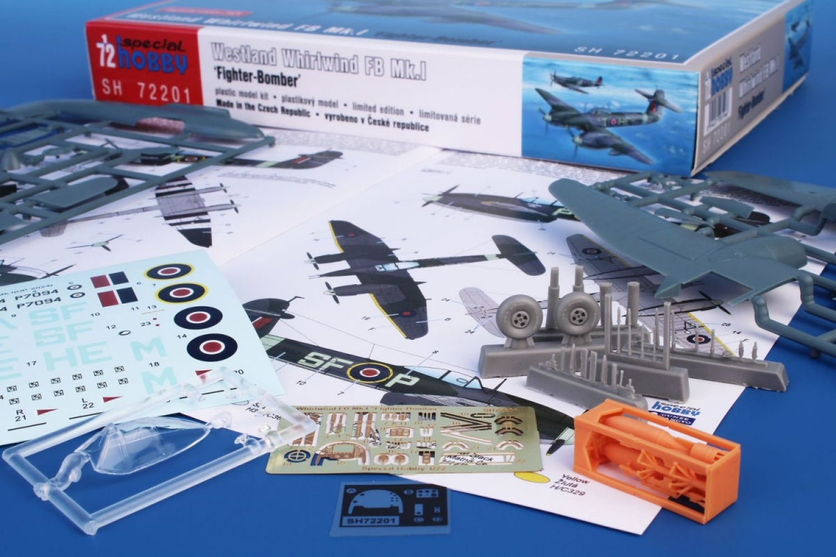 Maquette Special Hobby 72201 Westland Whirlwind FB Mk.I « Chasseur-Bombardier » au 1/72 – Bild 8