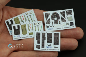 Intérieur imprimé en 3D et coloré sur papier décalcomanie Quinta Studio QD48244 SR-71A (Revell) 1/48 – immagine 9
