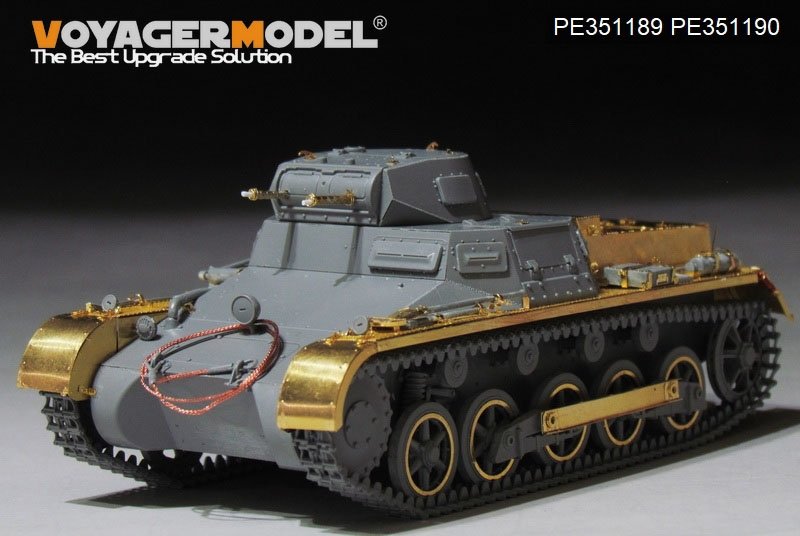 Maquette Voyager PE351189, char allemand Pz.Kpfw.I Ausf.B de la Seconde Guerre mondiale (pour TAKOM 2145), échelle 1/35 – Bild 16