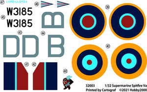 Hobby 2000 32003 Supermarine Spitfire VA 1/32  – immagine 4