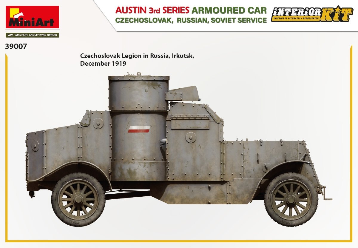 Miniart 39007 Voiture blindée Austin 3e série. Échelle 1/35 – image 3