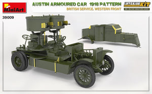 Miniart 39009 Voiture blindée Austin modèle 1918. Service britannique. Front de l&amp;#39;Ouest. Maquette intérieure 1/35 – immagine 8
