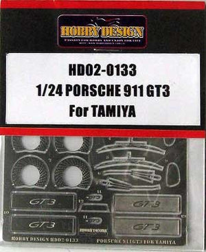 Hobby Design HD02-0133 Porsche 911 GT3 - Kit de détails pour Tamiya 1/24 – imagen 2