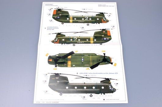 Trumpeter 05104 CH-47A CHINOOK 1/35 – immagine 20