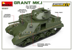 MiniArt 35217 Grant Mk.I avec intérieur 1/35 – image 15