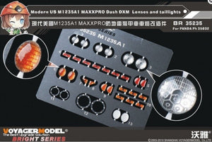 Modèle Voyager BR35235 US M1235A1 MAXXPRO Tableau de bord DXM Lentilles et feux arrière 1/35