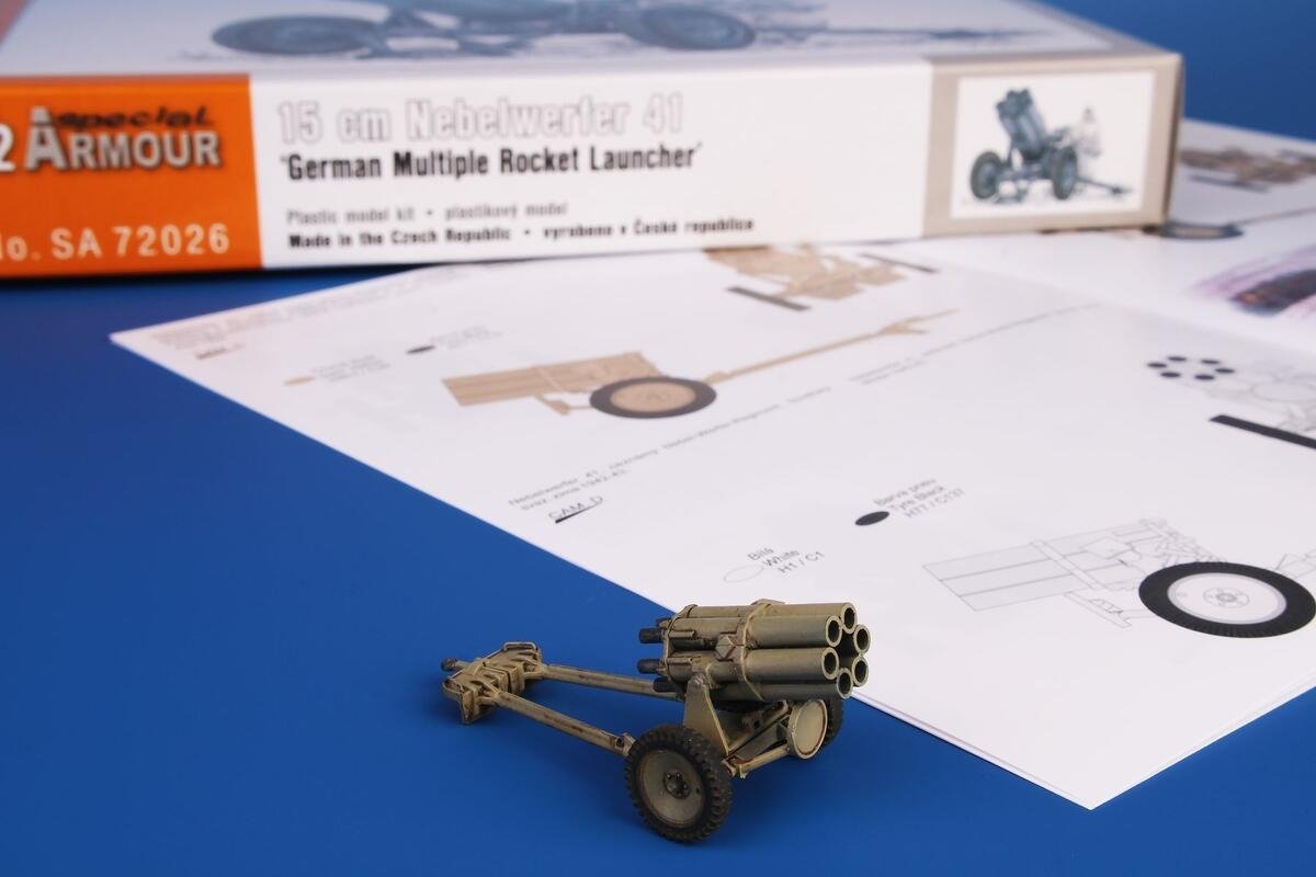 Special Armor 72026 15 cm Nebelwerfer 41 « Lance-roquettes multiple allemand » 1/72 – immagine 7