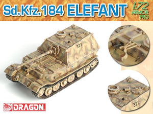 Dragon 7253 Sd.Kfz.184 Éléphant (1/72) – immagine 2