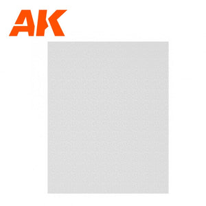 AK Interactive AK6582 FEUILLE D&amp;#39;EAU TRANSPARENTE FINE WATER 245 X 195MM / 9,64 X 7,68 “ – FEUILLE ACRYLIQUE TEXTURÉE – 1 UNITÉ