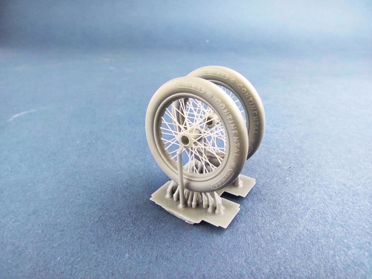 Copper State Models A32-07 German 760x100 Spoked Wheels 1/32 – zdjęcie 2