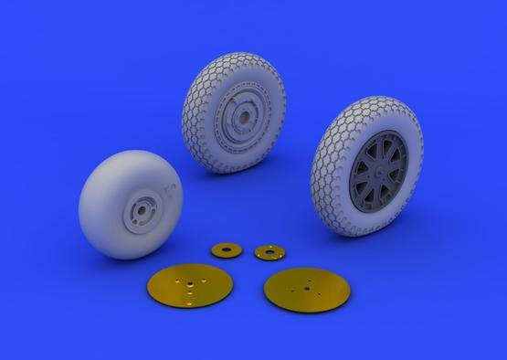 Roues Eduard 648202 P-39 (première version) au 1/48 EDUARD – image 3